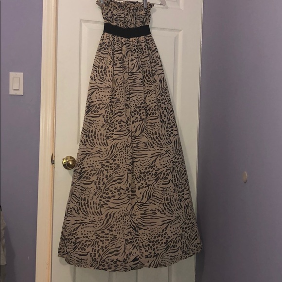 SALE! H&M Strapless Maxi Dress - Picture 6 of 7